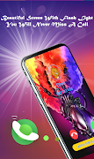 رنگین کال فلیش - کال اسکرین تھ اسکرین شاٹ 3