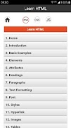 Learn Html Css Js captura de pantalla 1