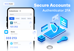 Authenticator App - Secure 2FA پوسٹر