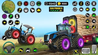 Farm Tractor Farming Games 23 पोस्टर