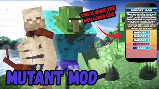Mutant Mod For Minecraft PE Ekran Görüntüsü 7