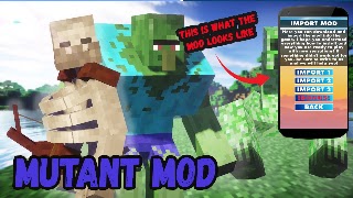 Mutant Mod For Minecraft PE تصوير الشاشة 7