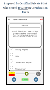 برنامه‌نما Private Pilot Exam Prep - Lite عکس از صفحه