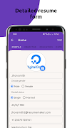 Resume Maker syot layar 2