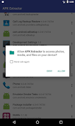 APK Extractor - Package Export Screenshot 1