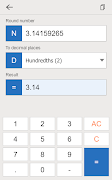 Rounding Numbers Calculator ảnh chụp màn hình 4