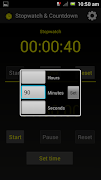 Stopwatch & Countdown ภาพหน้าจอ 1