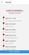 LaserShip e-Tracking скриншот 1