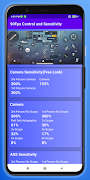 برنامهنما Controls & Sensitivity 90fps عکس از صفحه