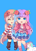 برنامهنما Chibi Dolls : Avatar Creator عکس از صفحه