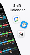 Supershift Shift Work Calendar screenshot 1