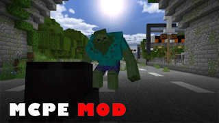 Mutant Zombie Mod for MCPE पोस्टर