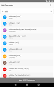 برنامه‌نما Unit Converter عکس از صفحه