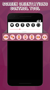 برنامهنما Screen Orientations Control Tool عکس از صفحه