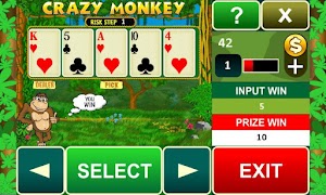 Crazy Monkey slot machine 스크린샷 3