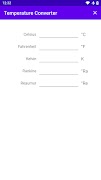 Temperature Converter Screenshot 1