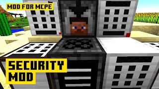 Security Craft Mod Minecraft स्क्रीनशॉट 4