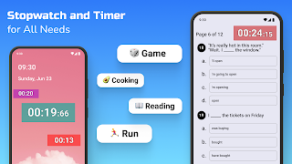 Poster Stopwatch: timer multitasking