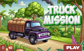 Parking Truck Mission Game 海报