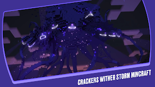 Crackers Wither Storm Mincraft poster