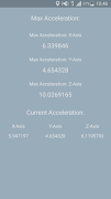 Accelerometer screenshot 1