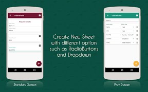 برنامه‌نما Barcode to Sheet عکس از صفحه