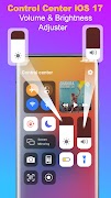 برنامه‌نما Control Center iOS 17 عکس از صفحه