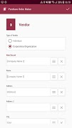 Purchase Order Maker تصوير الشاشة 1
