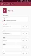 Purchase Order Maker syot layar 1