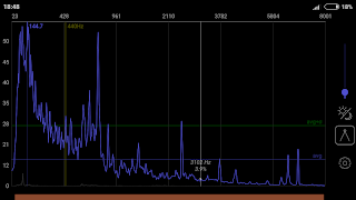 Spectrum RTA - audio analyzing স্ক্রিনশট 6