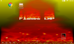 Flames LWP اسکرین شاٹ 4