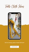 Table Cloth Design Ideas screenshot 1