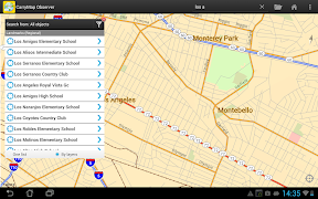 برنامه‌نما CarryMap Observer عکس از صفحه