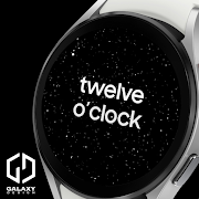 Galaxy Text Time: Watch Face imagem de tela 7