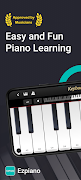 EZ Piano keyboard & lessons Cartaz