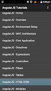 AngularJS Tutorials الملصق