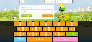 Squeebles Spelling Connect screenshot 1