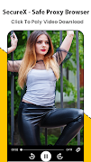 SecureX : Safe Proxy Browser 截图 5