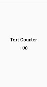 Simple Text Counter Affiche