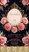 Wedding Invitation Card Maker ภาพหน้าจอ 5
