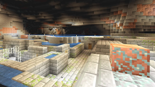 Caves & Cliffs Addon for MCPE poster