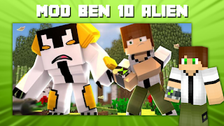 Mod Ben Alien For MCPE 海报