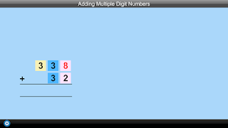 Adding Multiple Digit Numbers Lite Version poster