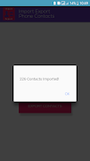 Export import contacts 스크린샷 4