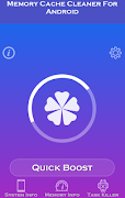 برنامه‌نما Memory Cache Clean For Android عکس از صفحه