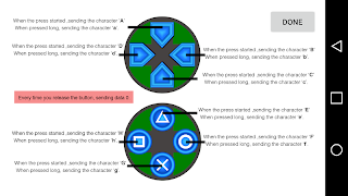 برنامه‌نما BLEJoystick عکس از صفحه