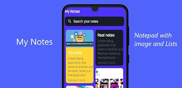 My Notes: Notepad with image and Lists screenshot 5