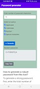 Password generator স্ক্রিনশট 2