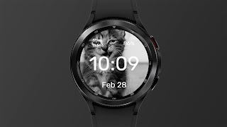 Dangerous Cat Watch Face syot layar 4