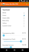 Status Bar Mini Pro スクリーンショット 5